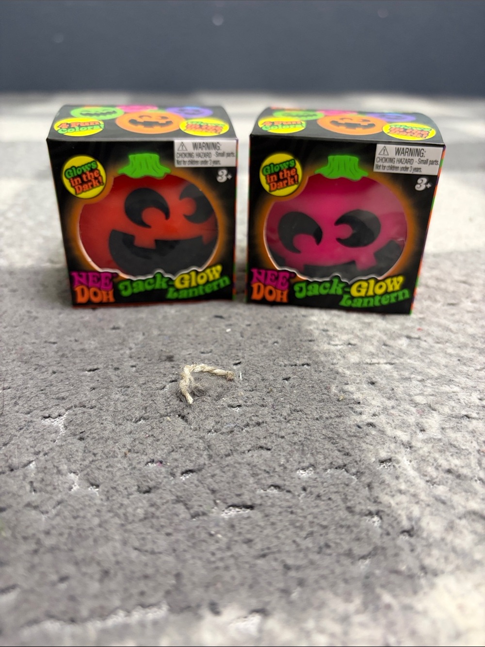 Needoh Jack Glow Lantern Kids Toy - Orange & Pink